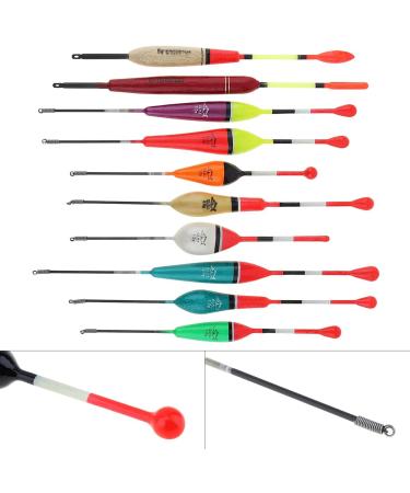 OriGlam Fishing Floats & Bobbers - Wooden Slide Trout Float Spring Oval Stick Slide Floats for International Shipping - Buy Online on SooperMarket.com