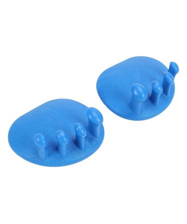 2pcs Large Friction Toe Separator Spacers | Meniscus Soles Dot Grid Design | Portable Body Corrector for Home - Buy Online on SooperMarket.com
