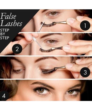 FEITA 8D Volume Fluffy Wispy False Eyelashes Kit - 5 Pairs Dramatic Soft Faux Mink Natural Lashes (9-22MM) - International Shipping Available - Buy Online on SooperMarket.com