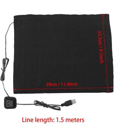 USB Heating Pad - Waterproof Electric Heating Pillow for Pets | Fydun DC 5V 3-Layer Heating Element for Outdoor & Indoor Camping Comfort - Buy Online on SooperMarket.com