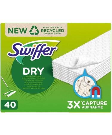 Swiffer - Floor Cleaner Dry Floor Cloths Refill - 40 Pieces