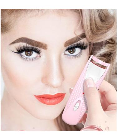 Dajidafu Eyelash Heated Curler Electric Long Lasting Eyelashes Clip Battery Operated Makeup Curling Gifts Beauty Accessories Pink - Buy Online on SooperMarket.com