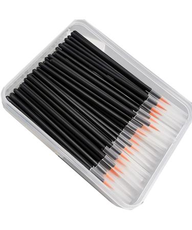 Eyeliner Brush, 50pcs Eye liner ApplicatorCosmetic Eye Wands Makeup Tool Makeup Brush