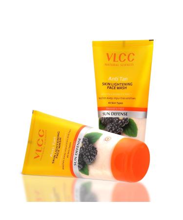 VLCC Anti Tan Skin Face Wash Combo Pack of 2 (150 ml) - Brighten & Refresh Your Skin | Shop Internationally - Buy Online on SooperMarket.com