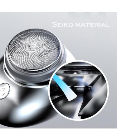 Mini Shave for Men USB Electric Shaver Portable Razor Wet and Dry Shaver for Men for Home Office Business Travel (Gradient Blue) - Buy Online on SooperMarket.com