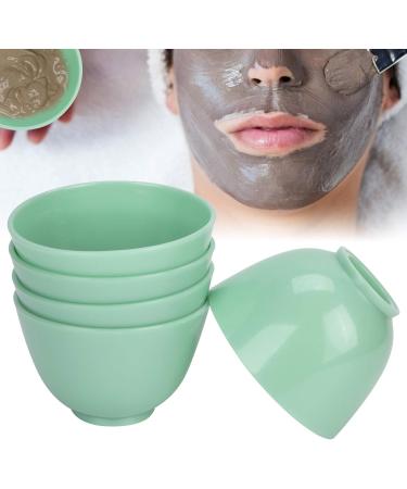 5 Pieces Silicone Bowl Facial Mask Mixing Bowl DIY Face Mask Bowl for Home Use Facial Mask Mud Mask and Other Skincare Products - Buy Online on SooperMarket.com