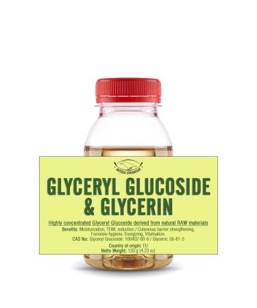 Glyceryl Glucoside & Glycerin - Gel - for Homemade Cosmetics Skin Body Face Care Products - 4.23 oz