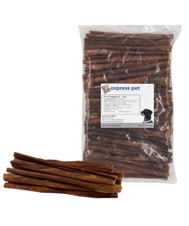 1 kilo Dog Doggy Spaghetti Pig Intestinal Treats for Dogs 100% Natural Chew
