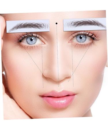 NOLITOY 4pcs Eyebrow Stickers Eyebrow Trimming 4d Makeup Tools - Buy Online on SooperMarket.com