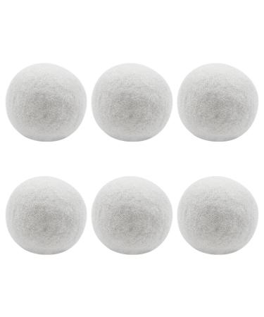 Tiardey 6pcs Tumble Dryer Balls Wool Dryer Balls for Laundry to Reduce Drying Time Reusable Natural Fabric Softener