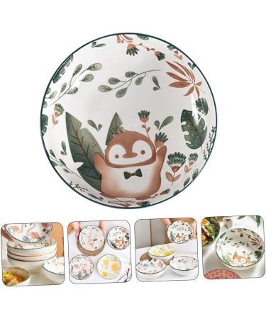 Alipis Classical Anti-hot Tableware Restaurant Adorable Snack for Noodle Food Japanese Serving Animal 23X23X7.3CM Assorted Color - Buy Online on SooperMarket.com