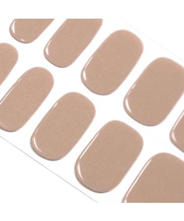DANNI & TONI 28-Piece Semi-Cured Gel Nail Polish Strips Set - Allure Love | Salon-Quality Manicure Stickers - Buy Online on SooperMarket.com