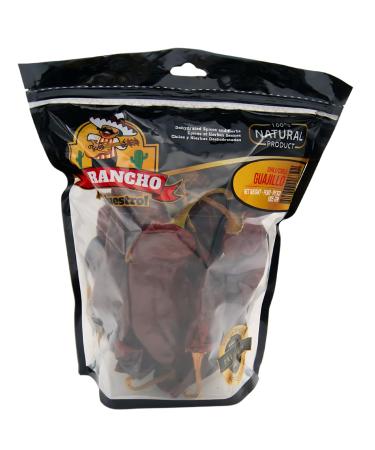 EL RANCHO DRIED CHILI GUAJILLO 185g per Bag 100% Mexican Smoky Flavor ideal for original Mexican meals