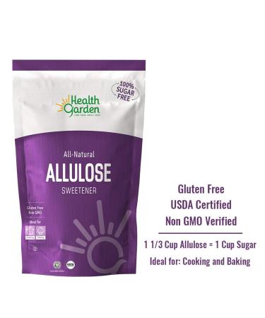 Health Garden All-Natural Allulose Sweetener 14 oz | Low-Calorie Sugar Alternative - Buy Online on SooperMarket.com