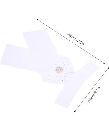 CHICIRIS Riding Stock Tie Conveneint Equestrian Pre Tie Cotton 32x20.5cm Equestrian Equipment for Equestrian Competition - Buy Online on SooperMarket.com