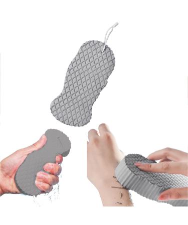 Super Soft Exfoliating Bath Sponge Spa Scrub Dead Skin Remove Magic Exfoliating Bath Sponge Dead Skin Remover for Body Skin Friendly and Reusable Shower Sponge for Adult Baby Pregnant Women