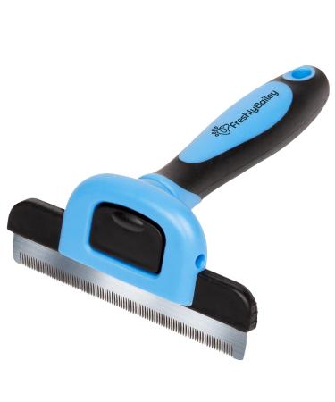 Freshly Bailey Deshedding Brush for Short Haired Dogs & Cats - Cat and Dog Brush for Shedding Short Hair - Highly Effective Deshedder Grooming Comb