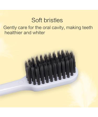 Stylish Couples' Toothbrush Set | Ergonomic Black & White Heart Design | Sustainable & Practical - Buy Online on SooperMarket.com