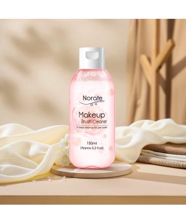 Norate Makeup Brush Cleaner - Deep Clean Solution for Brushes Sponges & Puffs | Cruelty-Free & Gentle Formula - 5.3 FL.OZ - Buy Online on SooperMarket.com