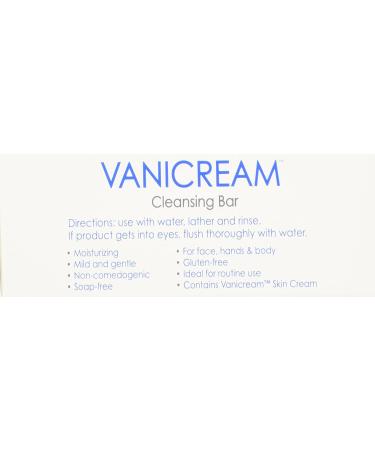 Vanicream Cleansing Bar 3.9 oz 4-Pack - Gentle Bar Soap for Sensitive Skin - Buy Online on SooperMarket.com