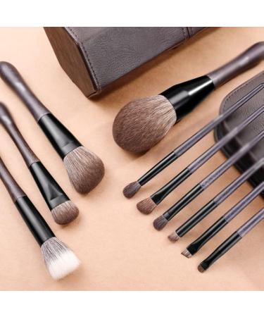 DFHBFG 10 Brushes Set Complete Makeup Brush Set for Concealer Spot Loose Powder & Eye Shadow Perfect for Flawless Makeup Application - Buy Online on SooperMarket.com