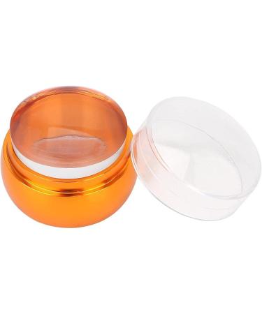 Professional Moum Routes Silicone Nail Stamp Kit | Clear Nail Seal & Printing Tool for DIY Manicures | Perfect for Nail Artists & Enthusiasts (Orange) - Buy Online on SooperMarket.com