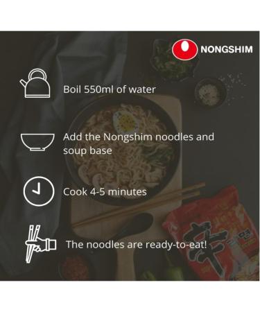 Nongshim Kimchi Flavour Instant Noodle Soup Cup 75g (Pack of 12) by SPICEHUB - Buy Online on SooperMarket.com