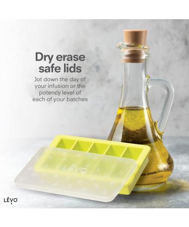 LVO Herb Block Tray with Lid - Silicone Freezer Herb Saver for Infusions - BPA Free, Red - Buy Online on SooperMarket.com
