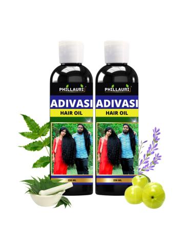 Adivasi Herbal Hair Growth Oil | Controls Hairfall | Strong and Healthy Hair | Scalp Nourishment | Helps Hair Thickening