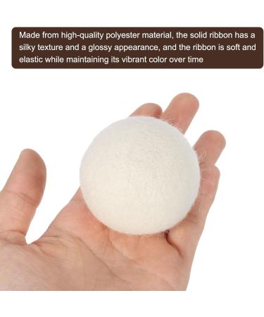 sourcing map 6 Pcs Wool Dryer Balls 2 Inches Wool Laundry Dryer Balls for Reducing Clothing Static and Wrinkles White 2" White - Buy Online on SooperMarket.com