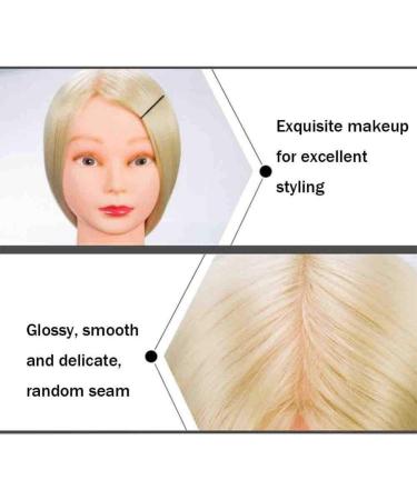 Tailor Puppet Female Adjustable Wig Head for Training | Ladder Simulation Doll Head Model | Hair Styling & Makeup Salon Dummy - Buy Online on SooperMarket.com