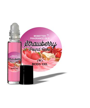 MOBETTER FRAGRANCE OILS Strawberry Pound Cake Perfume body oil fragrance