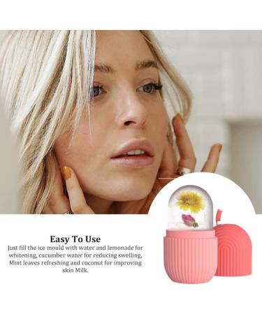 Buy Ice Face Roller | Reusable Beauty Massager for Puffiness & Skin Tightening - Pink | International Shipping Available - Buy Online on SooperMarket.com