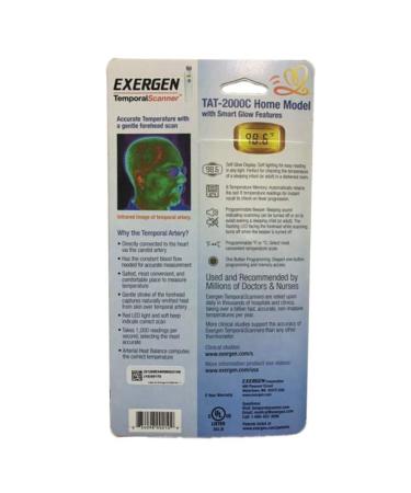 Buy Exergen Temporal Artery Thermometer - Accurate & Fast Temperature Reading - Buy Online on SooperMarket.com