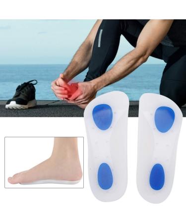 Buy Silicone Insoles - Invisible Gel Heel Cushions for Pain Relief | Breathable Anti-Sweat Comfort - Buy Online on SooperMarket.com