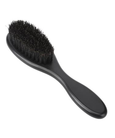 Beard brush bristle hair brush with ergonomic grip for facial bar cleaning shaving brush for salon styling brushes gift for men