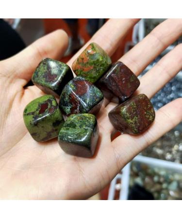 Natural Crystals and Stones 4pcs Natural Dragon Blood Stone Cube Quartz Polished Stone Crystal Gemstone Crystal Gravel Natural Quartz Crystals for Decoration kaixun - Buy Online on SooperMarket.com