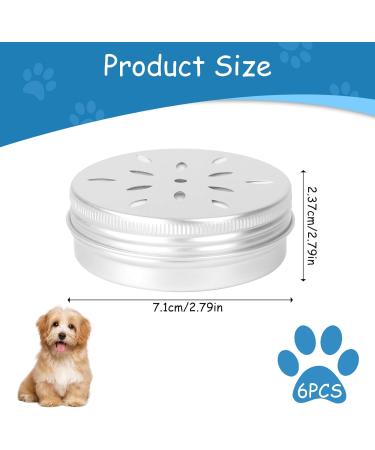 KALIONE 6 Packs Dog Scent Work Tins Scent Training Box for Dogs Small Dog Food Container Agility Training Equipment for Dogs Dog Scent Training Tools Kit Aluminum Containers for Dog Nose Training - Buy Online on SooperMarket.com