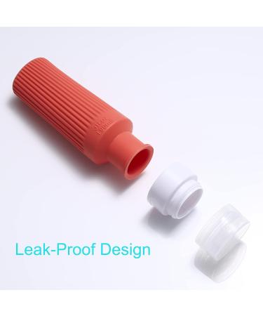 Travel Bottles Set - 4 x 90ml BPA-Free Silicone Containers - Perfect for Travel & Replacement - Buy Online on SooperMarket.com