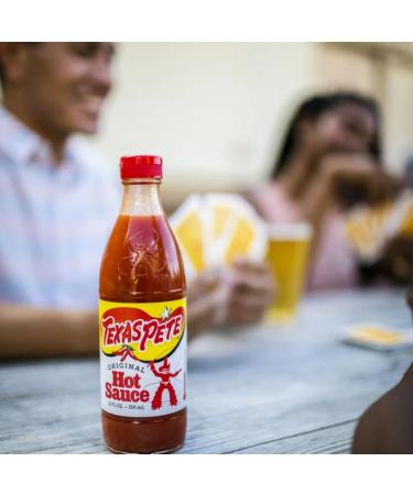 Texas Pete Hot Sauce 340g | Hot sauce with Medium Heat | Perfect Spread over Pizza Burgers and Nachos | Imported from America | Pack of 2 - Buy Online on SooperMarket.com