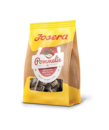 Josera Pommelie - Pferdeleckerli (1 x 900 g) |Healthy and tasty horse trays 100 % from apple & thyme |cereal -free |Premium treat - supplementary feed for horses |Pack