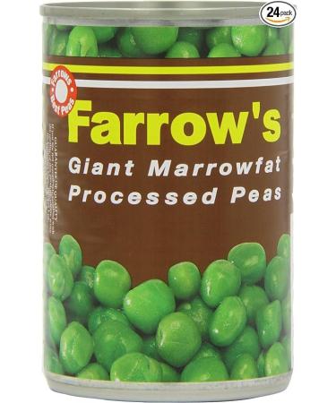 Farrow's Giant Marrowfat Processed Peas 300 g (Pack of 24)