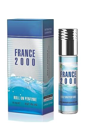 BlueQueen Natural Attar Cologne Roll On Perfume Fragrance For Women and Men | Alcohol Free Long Lasting | With Aquatic Citrus Floral Musky Scent - 8Ml - Pack of 6 - Buy Online on SooperMarket.com