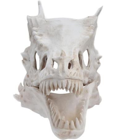Scary Halloween Mask Latex Simulation Dinosaur Skull Mask Head Cover Halloween Skull Mask Scary Latex Full Head Realistic Masks for Halloween Costume Party Cosplay - Buy Online on SooperMarket.com