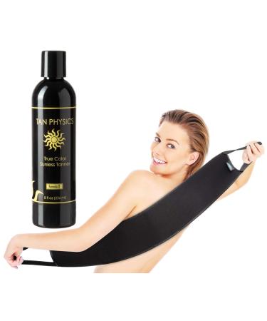Tan Physics True Color Tanner 8 oz w/FREE Sans-Sun Back Applicator