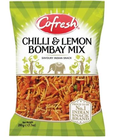 Indian Snack Variety Bundle Containing Cofresh Hot Bombay Mix Bombay Mix Chilli & Lemon Bombay Mix 200g Packs (3 Pack) - Buy Online on SooperMarket.com