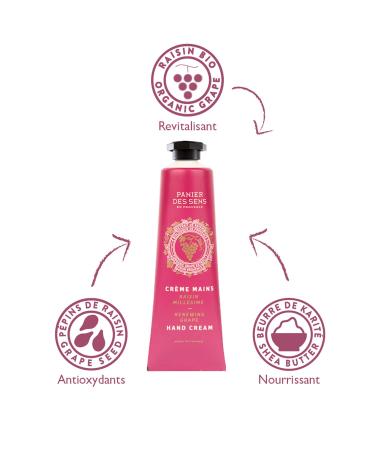 Buy Bread the Sens French Shea Butter Hand Cream - Hydrating 30ml Moisturizer for Dry & Sensitive Hands - Grape Scent - 96% Natural - International Shipping Available - Buy Online on SooperMarket.com