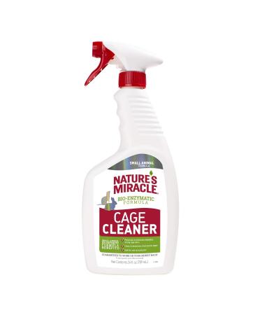 Nature’s Miracle Cage Cleaner 24 fl oz Small Animal Formula Cleans And Deodorizes Small Animal Cages 2nd Edition