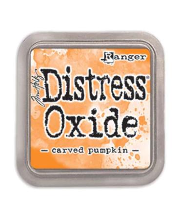 Ranger Tim Holtz Distress Oxide Carved Pumpkin plastic orange 7.5 x 7.5 x 1.9 cm carved pumpkin 1 piece (1 pack)