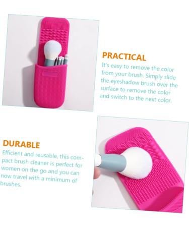 VICASKY Makeup Brush Cleaning Pad Silica Gel Cleaner with Suction Cup for Effortless Makeup Brush Care - Buy Online on SooperMarket.com
